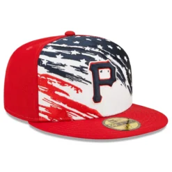 Men's Pittsburgh Pirates New Era Red 2022 4th Of July On-Field 59FIFTY Fitted Hat -BaseballCap Hub Store mens new era red pittsburgh pirates 2022 4th of july on field 59fifty fitted hat pi4533000 altimages ff 4533014 3ded6930e2ae38cf1948alt3 full