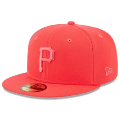 Men's Pittsburgh Pirates New Era Red 2023 Spring Color Basic 59FIFTY Fitted Hat