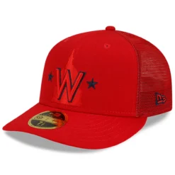 Men's Washington Nationals New Era Red 2023 Batting Practice 59FIFTY Fitted Hat