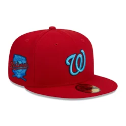 Men's Washington Nationals New Era Red 2023 MLB Father's Day On-Field 59FIFTY Fitted Hat