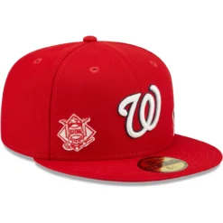Men's Washington Nationals New Era Red Identity 59FIFTY Fitted Hat 6 Men's Washington Nationals New Era Red Identity 59FIFTY Fitted Hat -BaseballCap Hub Store mens new era red washington nationals identity 59fifty fitted hat pi4673000 altimages ff 4673558 023cf9d96feeda7b3812alt3 full