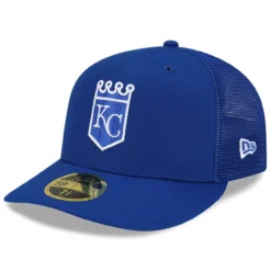 Men's Kansas City Royals New Era Royal 2023 Batting Practice 59FIFTY Fitted Hat