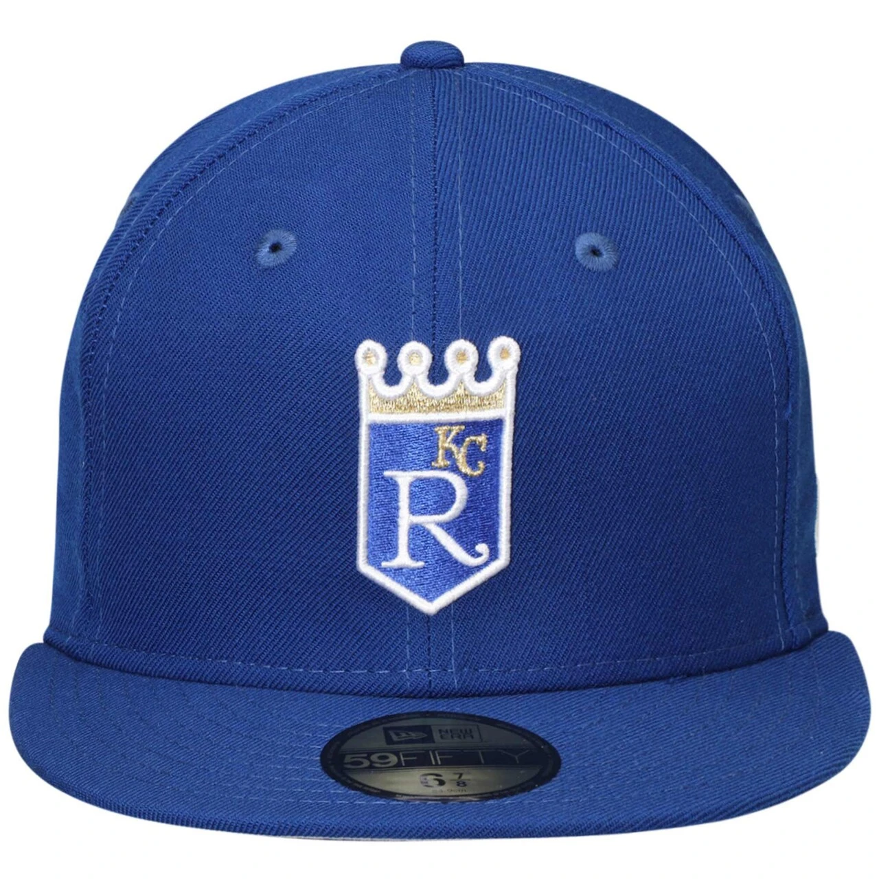Men's Kansas City Royals New Era Royal Cooperstown Collection Logo 59FIFTY Fitted Hat 2 Men's Kansas City Royals New Era Royal Cooperstown Collection Logo 59FIFTY Fitted Hat - Image 2