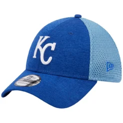 Men's Kansas City Royals New Era Royal Shadow Neo 39THIRTY Flex Hat