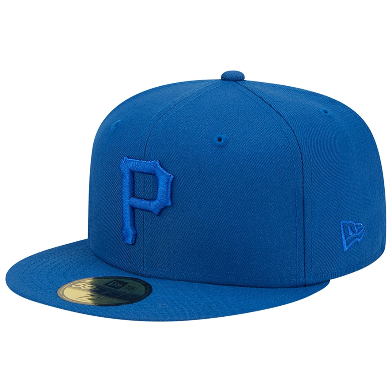 Men's Pittsburgh Pirates New Era Royal Tonal 59FIFTY Fitted Hat 1 Men's Pittsburgh Pirates New Era Royal Tonal 59FIFTY Fitted Hat
