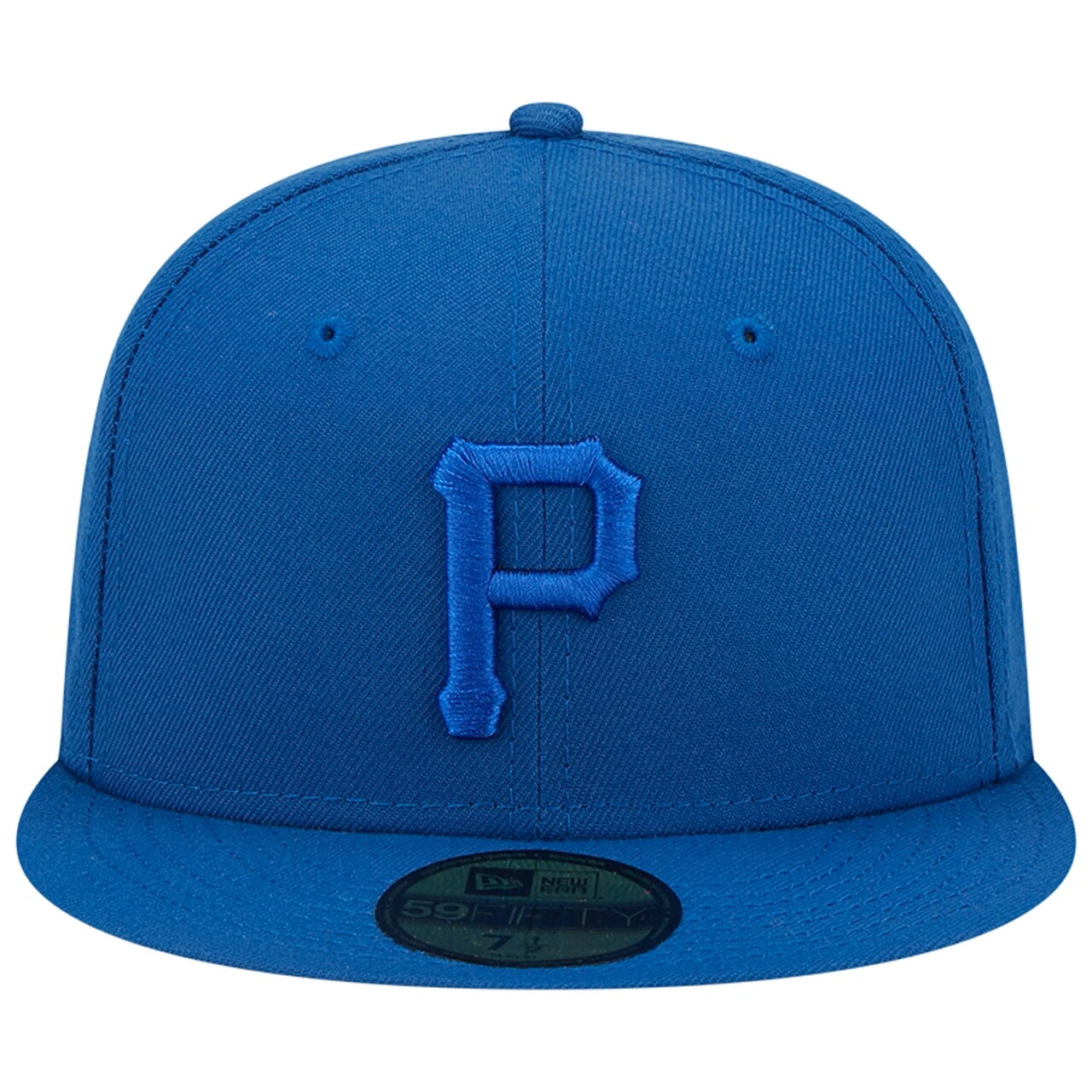 Men's Pittsburgh Pirates New Era Royal Tonal 59FIFTY Fitted Hat 2 Men's Pittsburgh Pirates New Era Royal Tonal 59FIFTY Fitted Hat - Image 2