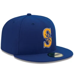 Men's Seattle Mariners New Era Royal Alternate 2 Authentic On Field 59FIFTY Fitted Hat -BaseballCap Hub Store mens new era royal seattle mariners alternate 2 authentic on field 59fifty fitted hat pi2659000 altimages ff 2659207alt3 full