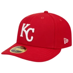 Men's Kansas City Royals New Era Scarlet Low Profile 59FIFTY Fitted Hat