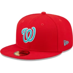 Men's Washington Nationals New Era Scarlet 2018 All-Star Game Teal Undervisor 59FIFTY Fitted Hat -BaseballCap Hub Store mens new era scarlet washington nationals 2018 all star game teal undervisor 59fifty fitted hat pi4694000 altimages ff 4694085 f353b9e88c9ac37e3577alt3 full