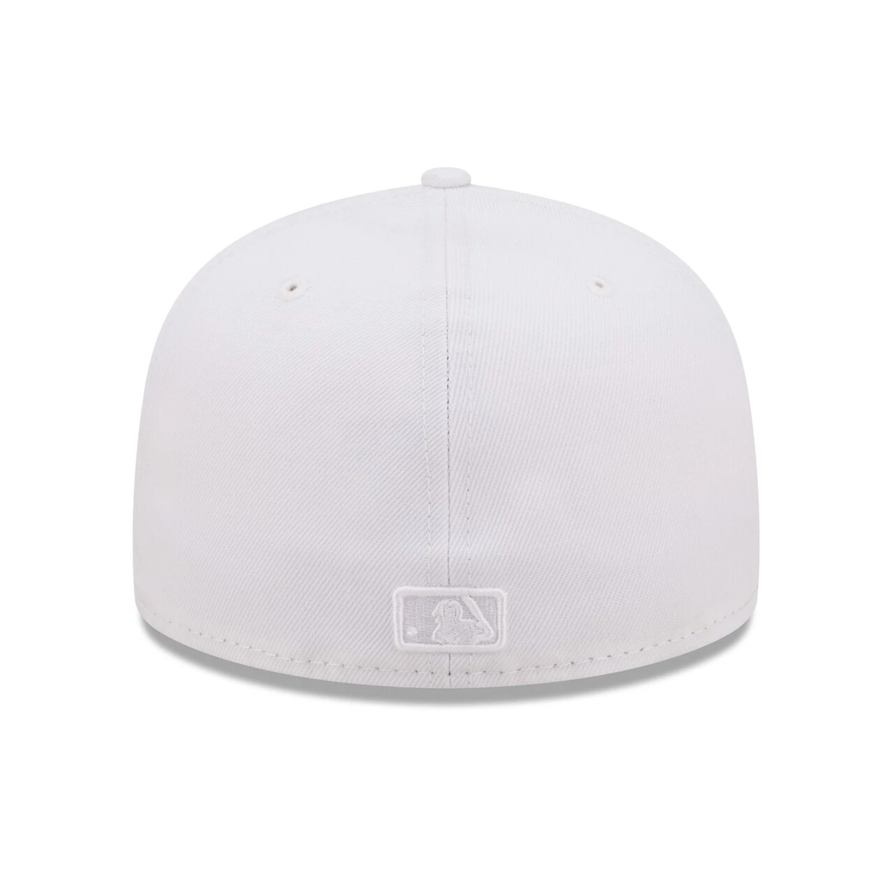 Men's Seattle Mariners New Era White On White 59FIFTY Fitted Hat 4 Men's Seattle Mariners New Era White On White 59FIFTY Fitted Hat - Image 4