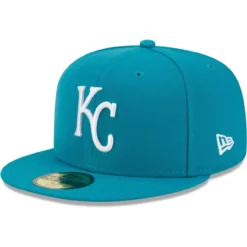 Men's Kansas City Royals New Era Turquoise 59FIFTY Fitted Hat
