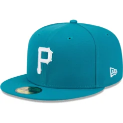 Men's Pittsburgh Pirates New Era Turquoise 59FIFTY Fitted Hat