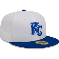 Men's Kansas City Royals New Era White Optic 59FIFTY Fitted Hat -BaseballCap Hub Store mens new era white kansas city royals optic 59fifty fitted hat ss5 p 200023142pv 3u uieucmjdinjkksb4dtwbv fucu1qa5y37hjpmfiiy1