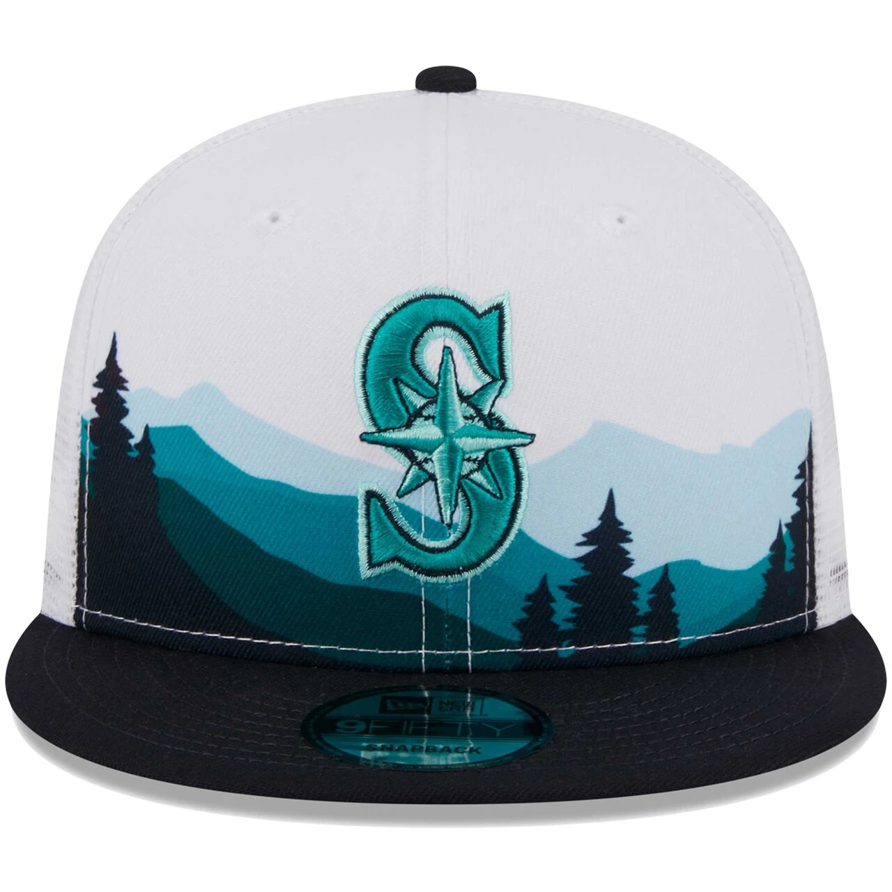 Men's Seattle Mariners New Era White 2023 MLB All-Star Game Mountain 9FIFTY Snapback Hat 2 Men's Seattle Mariners New Era White 2023 MLB All-Star Game Mountain 9FIFTY Snapback Hat - Image 2
