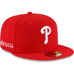 Men's Philadelphia Phillies New Era X Alpha Industries Red 59FIFTY Fitted Hat 6 Men's Philadelphia Phillies New Era X Alpha Industries Red 59FIFTY Fitted Hat -BaseballCap Hub Store mens new era x alpha industries red philadelphia phillies 59fifty fitted hat pi4413000 altimages ff 4413961 46126bfaf5089115aaa0alt3 full