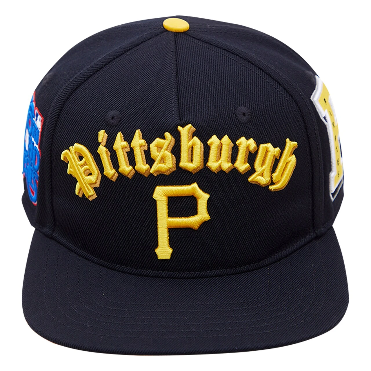 Men's Pittsburgh Pirates Pro Standard Black 1979 World Series Old English Snapback Hat 2 Men's Pittsburgh Pirates Pro Standard Black 1979 World Series Old English Snapback Hat - Image 2