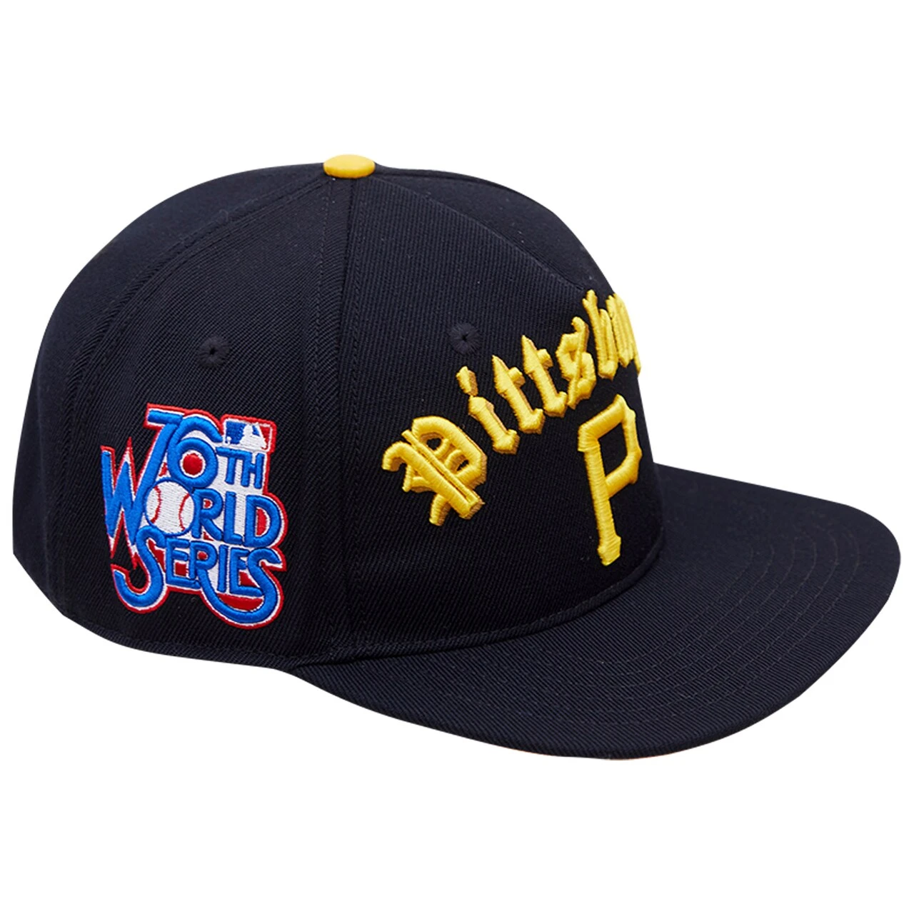 Men's Pittsburgh Pirates Pro Standard Black 1979 World Series Old English Snapback Hat 3 Men's Pittsburgh Pirates Pro Standard Black 1979 World Series Old English Snapback Hat - Image 3