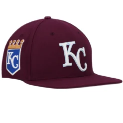 Men's Kansas City Royals Pro Standard Burgundy Wine Snapback Hat