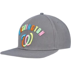 Men's Washington Nationals Pro Standard Gray Washed Neon Snapback Hat -BaseballCap Hub Store mens pro standard gray washington nationals washed neon snapback hat ss5 p 200006495pv 3u 9oy8zoxuvul4owcydymxv ue3urqqtctw7fci4n3hp