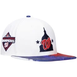 Men's Washington Nationals Pro Standard White Dip-Dye Snapback Hat -BaseballCap Hub Store mens pro standard white washington nationals dip dye snapback hat pi4201000 altimages ff 4201899 ed276e970d85dc376e27alt3 full