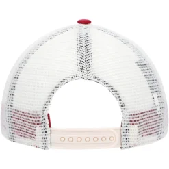 Men's Washington Nationals '47 Red/Natural Off Ramp Clean Up Trucker Adjustable Hat -BaseballCap Hub Store natural washington nationals off ramp clean up trucker adjustable hat pi4249000 altimages ff 4249674 abc677bd2c541319ed3dalt4 full