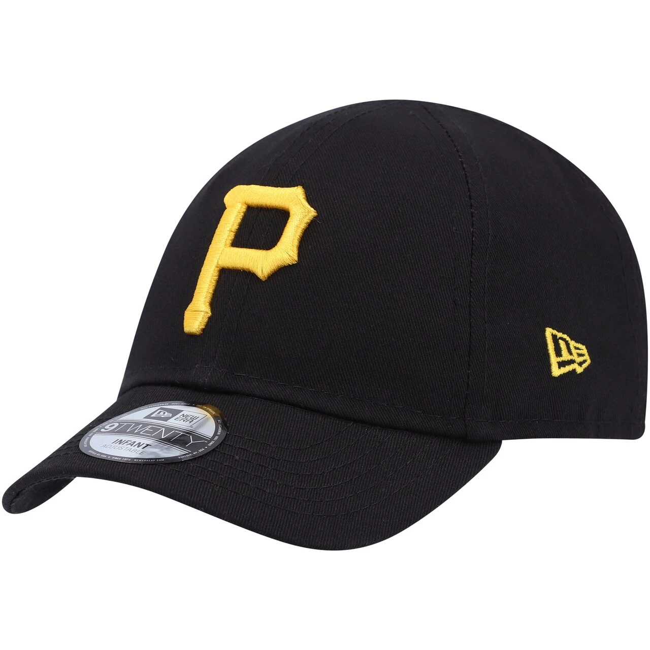 Newborn & Infant Pittsburgh Pirates New Era Black My First 9TWENTY Stretch Fit Hat 1 Newborn & Infant Pittsburgh Pirates New Era Black My First 9TWENTY Stretch Fit Hat