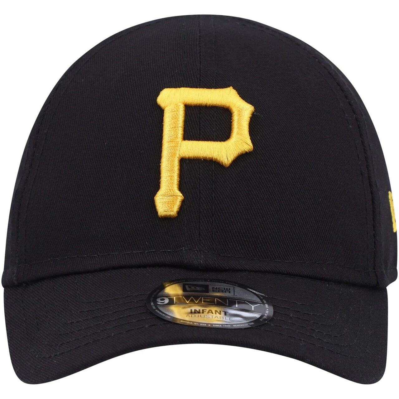 Newborn & Infant Pittsburgh Pirates New Era Black My First 9TWENTY Stretch Fit Hat 2 Newborn & Infant Pittsburgh Pirates New Era Black My First 9TWENTY Stretch Fit Hat - Image 2