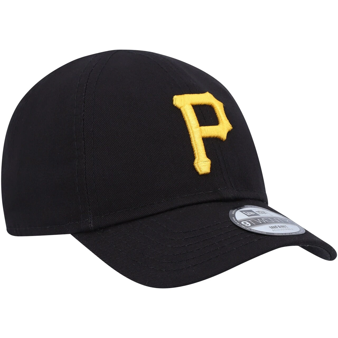 Newborn & Infant Pittsburgh Pirates New Era Black My First 9TWENTY Stretch Fit Hat 3 Newborn & Infant Pittsburgh Pirates New Era Black My First 9TWENTY Stretch Fit Hat - Image 3