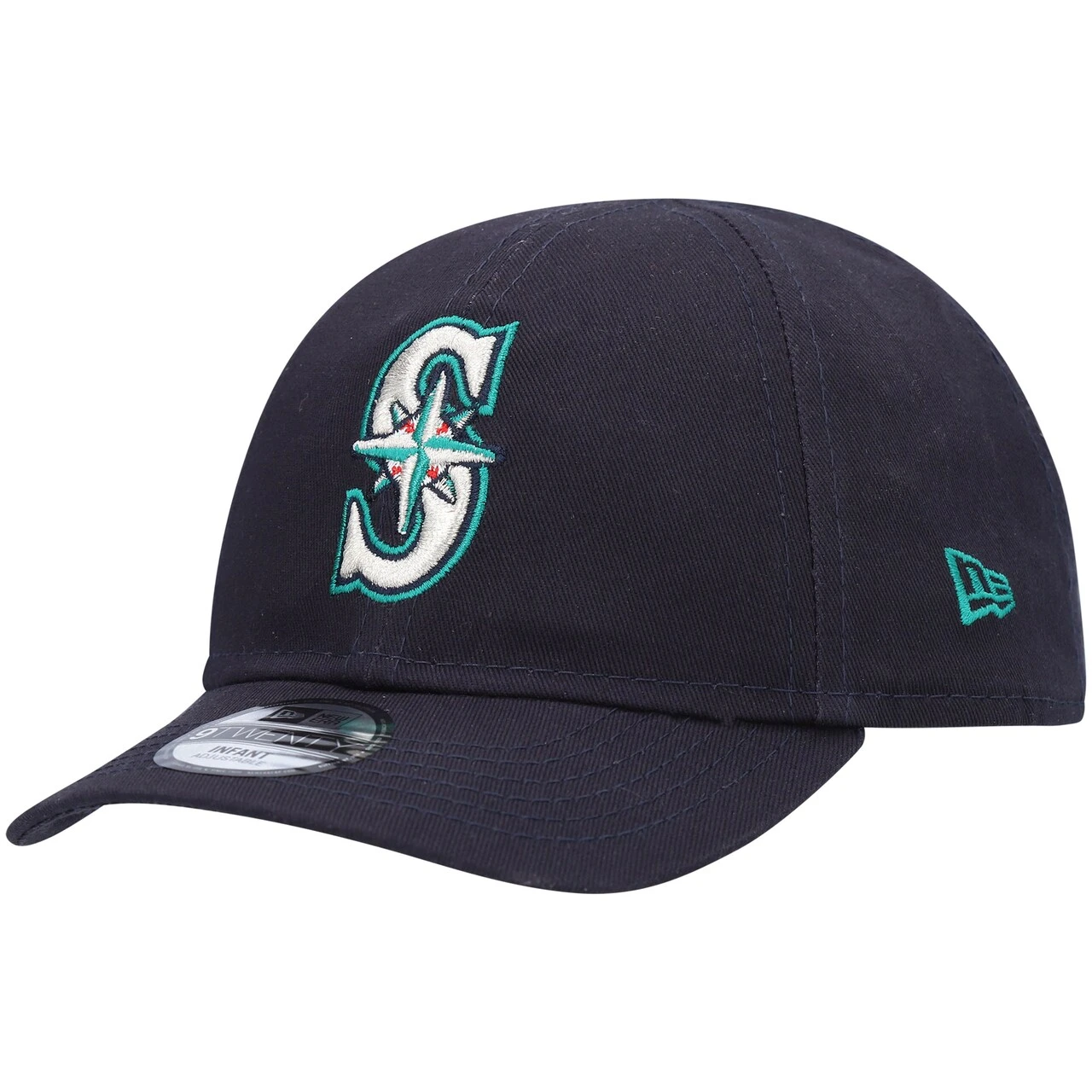 Newborn & Infant Seattle Mariners New Era Navy My First 9TWENTY Stretch Fit Hat 1 Newborn & Infant Seattle Mariners New Era Navy My First 9TWENTY Stretch Fit Hat