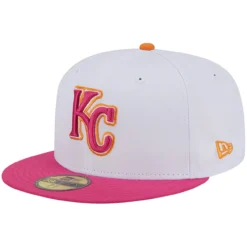 Men's Kansas City Royals New Era White/Pink 50th Team Anniversary 59FIFTY Fitted Hat -BaseballCap Hub Store pink kansas city royals 50th team anniversary 59fifty fitted hat ss5 p 200016070pv 3u jne1iq03ieufa7fwsosjv tgfawkuwph7lzxhbmeem