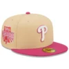 Men's Philadelphia Phillies New Era Orange/Pink 1996 MLB All-Star Game Mango Passion 59FIFTY Fitted Hat