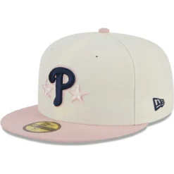 Men's Philadelphia Phillies New Era Cream/Pink Chrome Rogue 59FIFTY Fitted Hat -BaseballCap Hub Store pink philadelphia phillies chrome rogue 59fifty fitted hat ss5 p 200015858pv 3u sj7fl9k2qvk11etqbyeov wxsnknpas3ot2cd5a03p