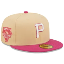 Men's Pittsburgh Pirates New Era Orange/Pink 2006 MLB All-Star Game Mango Passion 59FIFTY Fitted Hat