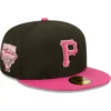Men's Pittsburgh Pirates New Era Black/Pink 2006 MLB All-Star Game Passion 59FIFTY Fitted Hat