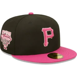 Men's Pittsburgh Pirates New Era Black/Pink 2006 MLB All-Star Game Passion 59FIFTY Fitted Hat
