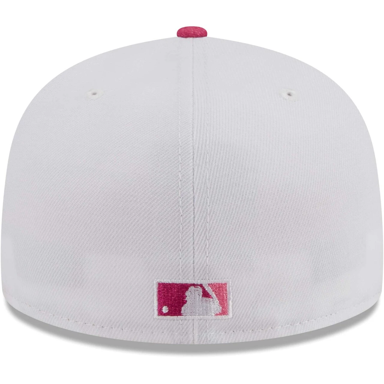 Men's Seattle Mariners New Era White/Pink Flamingo 59FIFTY Fitted Hat 4 Men's Seattle Mariners New Era White/Pink Flamingo 59FIFTY Fitted Hat - Image 4