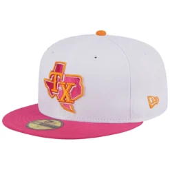 Men's Texas Rangers New Era White/Pink Globe Life Field Inaugural Season 59FIFTY Fitted Hat -BaseballCap Hub Store pink texas rangers globe life field inaugural season 59fifty fitted hat ss5 p 200016083pv 3u oyb0urx0qxpcgavhnpkxv pb6h3wpgjg3xyxgt7x5k