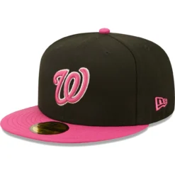 Men's Washington Nationals New Era Black/Pink 2008 Inaugural Season Passion 59FIFTY Fitted Hat -BaseballCap Hub Store pink washington nationals 2008 inaugural season passion 59fifty fitted hat ss5 p 4789353pv 3u lycy3nng3os9z31artwev dzinpxsosvvrputwnqjb