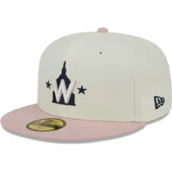Men's Washington Nationals New Era White/Pink Chrome Rogue 59FIFTY Fitted Hat -BaseballCap Hub Store pink washington nationals chrome rogue 59fifty fitted hat ss5 p 200015867pv 3u zzrijnvw3gd0h9u3kxxvv shckoyajqpv0iyxlw3aq