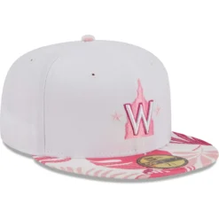 Men's Washington Nationals New Era White/Pink Flamingo 59FIFTY Fitted Hat -BaseballCap Hub Store pink washington nationals flamingo 59fifty fitted hat ss5 p 200016170pv 3u wlmrkqzj5chdamchszqrv cclsvw2ibrqjr6xfsmti