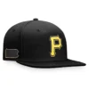 Men's Pittsburgh Pirates Fanatics Branded Black/ State Side Two-Tone Snapback Hat
