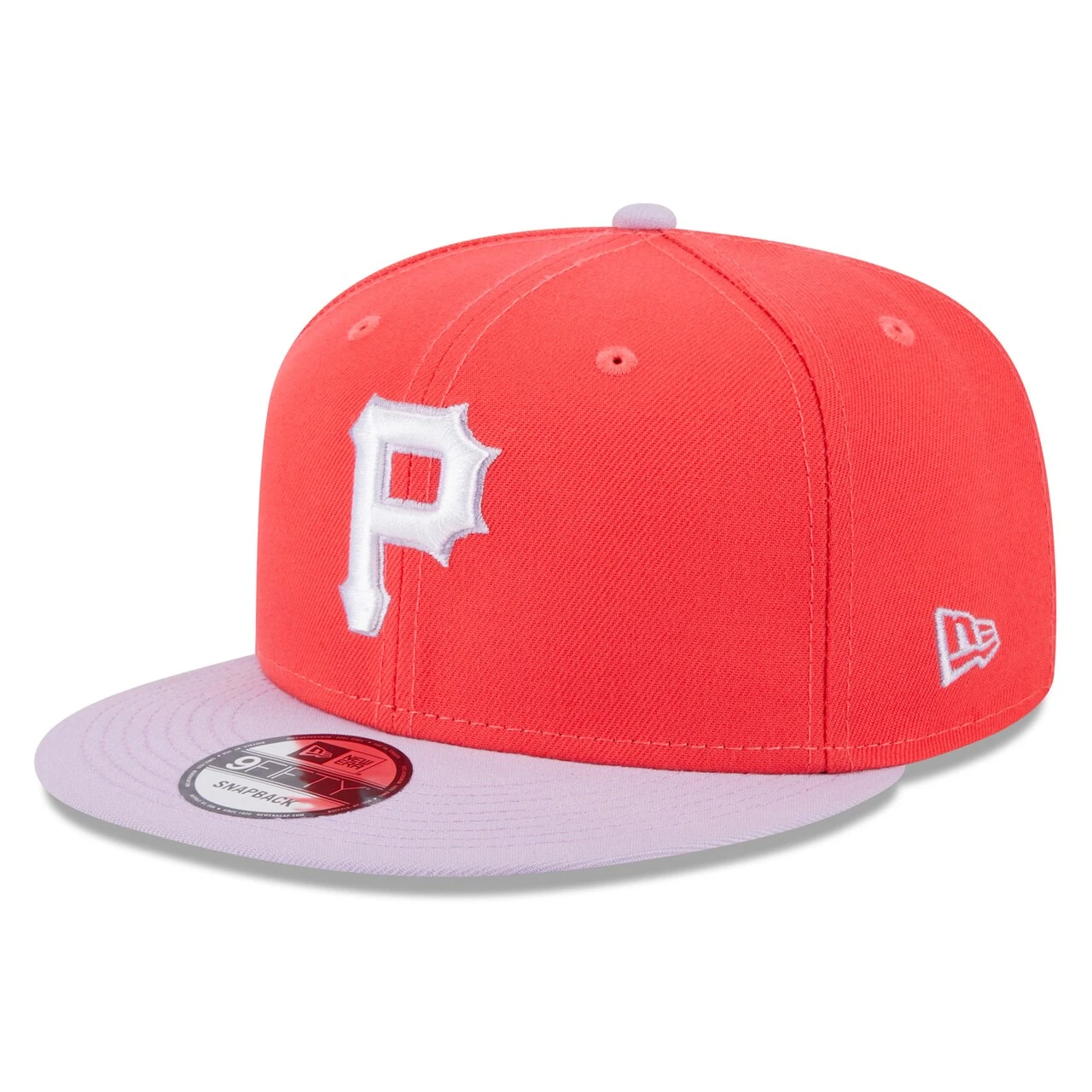 Men's Pittsburgh Pirates New Era Red/Purple Spring Basic Two-Tone 9FIFTY Snapback Hat 1 Men's Pittsburgh Pirates New Era Red/Purple Spring Basic Two-Tone 9FIFTY Snapback Hat