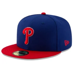 Men's Philadelphia Phillies New Era Royal/Red Alternate Authentic Collection On-Field 59FIFTY Fitted Hat