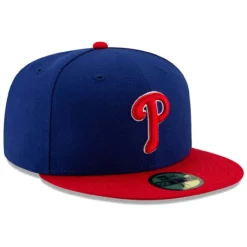 Men's Philadelphia Phillies New Era Royal/Red Alternate Authentic Collection On-Field 59FIFTY Fitted Hat -BaseballCap Hub Store red philadelphia phillies alternate authentic collection on field 59fifty fitted hat pi3373000 altimages ff 3373660 6428f751fa9988b561d4alt3 full