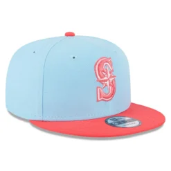 Men's Seattle Mariners New Era Light Blue/Red Spring Basic Two-Tone 9FIFTY Snapback Hat -BaseballCap Hub Store red seattle mariners spring basic two tone 9fifty snapback hat ss5 p 5000820pv 3u cqxlhxgv5j2nkj0kksygv slscktxdybucv1n1bkdt