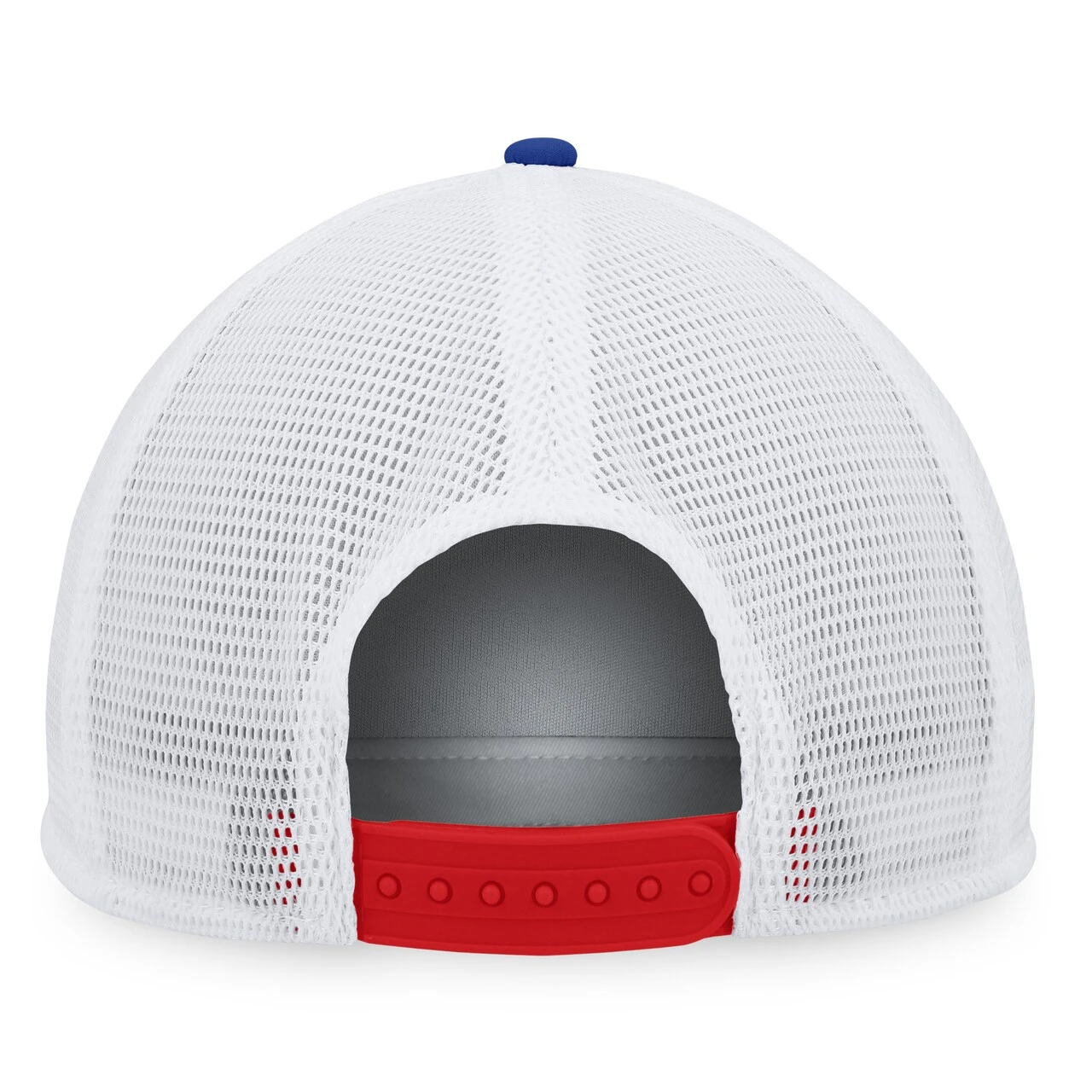 Men's Texas Rangers Fanatics Branded Royal/Red Heritage Foam Front Trucker Snapback Hat 4 Men's Texas Rangers Fanatics Branded Royal/Red Heritage Foam Front Trucker Snapback Hat - Image 4