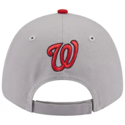 Men's Washington Nationals New Era Gray/Red League 9FORTY Adjustable Hat -BaseballCap Hub Store red washington nationals league 9forty adjustable hat ss5 p 5002433pv 4u jazauzzcc9hmxyriyjoqv a6m3cq7m6wx5klhhlmsi