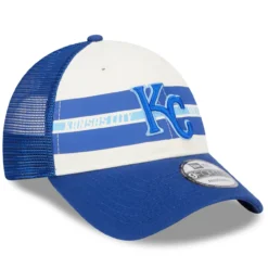 Men's Kansas City Royals New Era White/Royal Team Stripe Trucker 9FORTY Snapback Hat -BaseballCap Hub Store royal kansas city royals team stripe trucker 9forty snapback hat ss5 p 5002649pv 3u 5xmmtltotvt4qcqsmpnsv 7wehwz8apyuqk0jpalrj