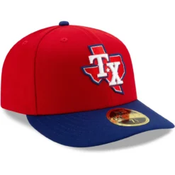 Men's Texas Rangers New Era Red/Royal 2020 Alternate 3 Authentic Collection On Field Low Profile 59FIFTY Fitted Hat -BaseballCap Hub Store royal texas rangers 2020 alternate 3 authentic collection on field low profile 59fifty fitted hat pi3757000 altimages ff 3757344 d1d9a667d07ade95d7f1alt3 full
