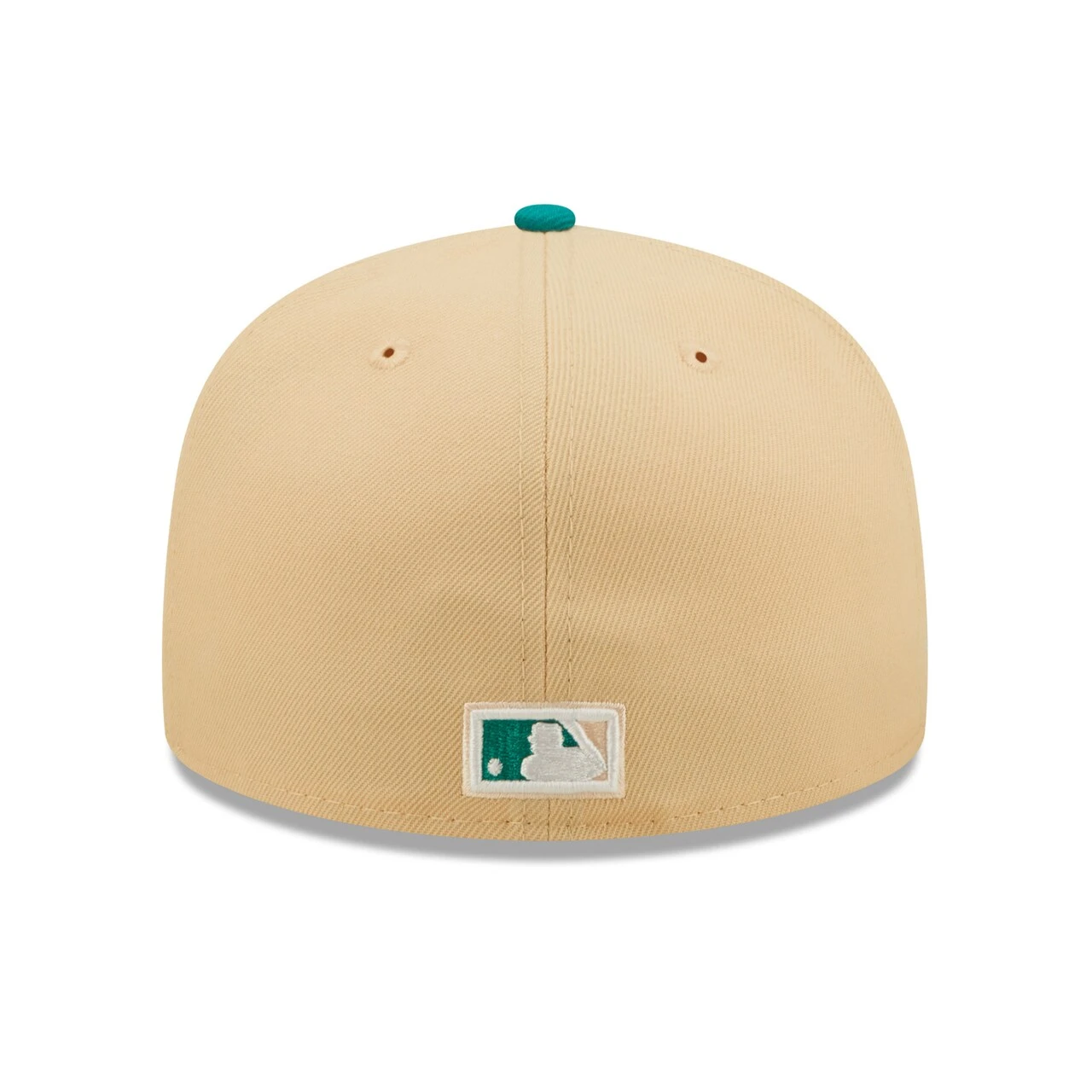 Men's Pittsburgh Pirates New Era Natural/Teal Mango Forest 59FIFTY Fitted Hat 4 Men's Pittsburgh Pirates New Era Natural/Teal Mango Forest 59FIFTY Fitted Hat - Image 4
